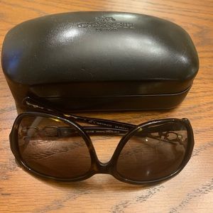 Coach sunglasses brown